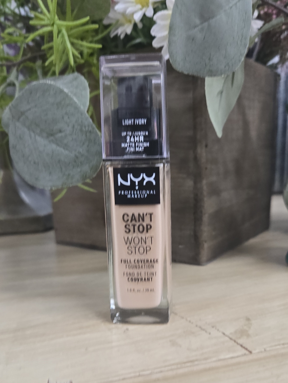 NYX Can't Stop Won't Stop Foundation — Light Ivory Beige